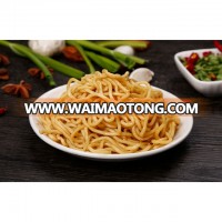 delicious hot dry noodles with rich carbohydrates